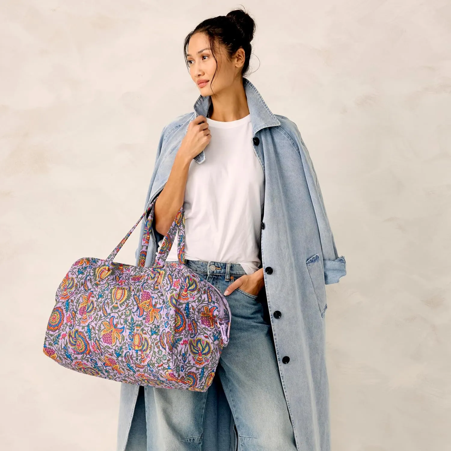 Vera Bradley Premium Cotton Hanging Travel Organizer