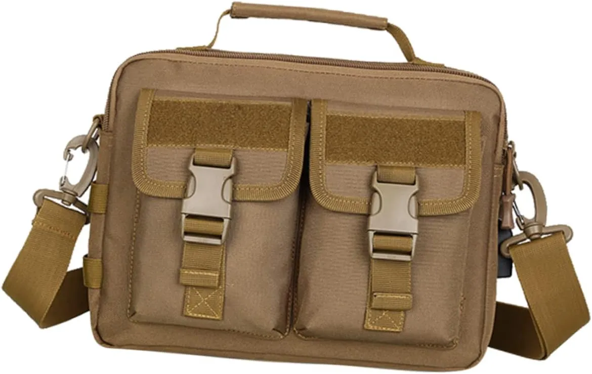 VICASKY Outdoor Fishing Tools Bag Angling Crossbody Bag for Tackle Organization Durable and Convenient for Camping and Outdoor Activities Wolf