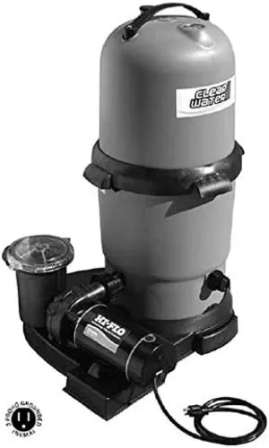 Waterway 52251876S 200 Clearwater ABG Cartridge Filter System w/ 1.5HP Pump