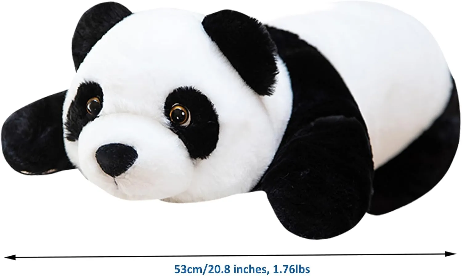 Weighted Stuffed Animals, 20.8" 1.76lbs Weighted Panda Plush Toy Cute Panda Weighted Plush Animals Pillow Gifts for Kids Adults