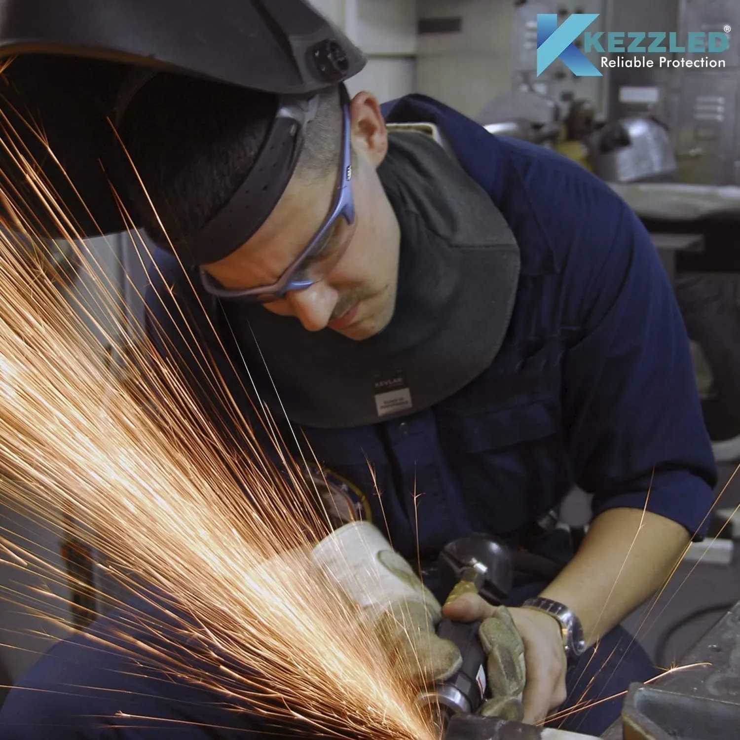 Welding Neck Protector- Cut, Scratch, Heat & Flame Resistant Neck Protection, Neck Gaiter- Made of 100%