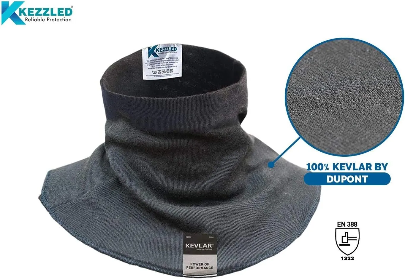 Welding Neck Protector- Cut, Scratch, Heat & Flame Resistant Neck Protection, Neck Gaiter- Made of 100%