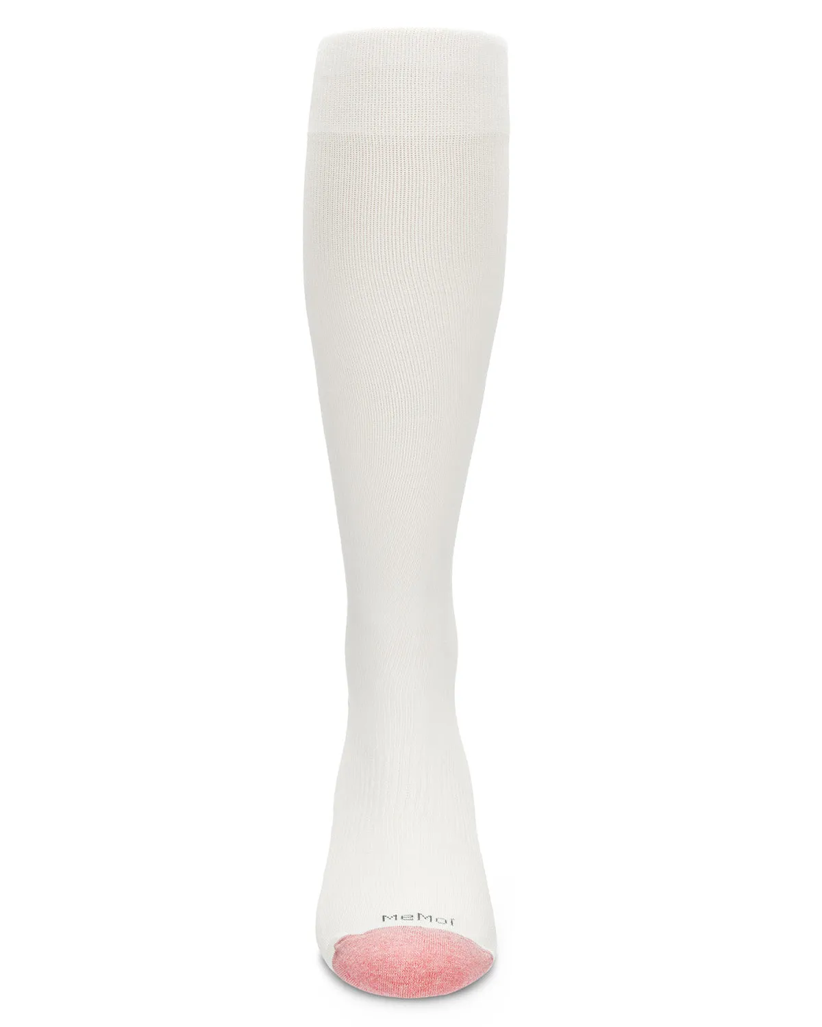 WellFit 15-20mmHg Off Black Cotton Compression Socks