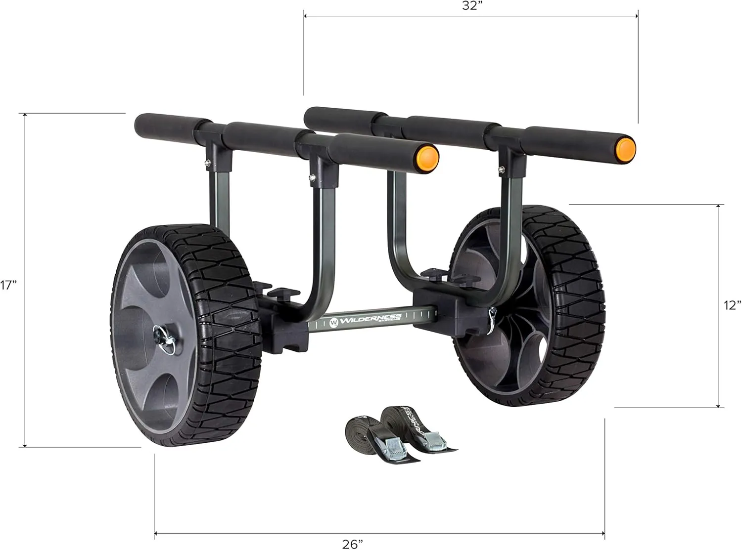 Wilderness Systems Heavy Duty Kayak Cart - for Kayaks and Canoes