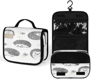 Women Hanging Toiletry Wash bag, Travel Cosmetic Storage Case Organizer