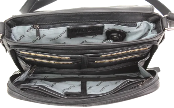 Women's Rugged Earth Concealed Carry Organizer Purse #188065