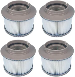 WuYan Replacement Filter for MSpa FD2089, Filter Cartridge Pump for Swimming Pool Hot Subs and Spas, 4pcs