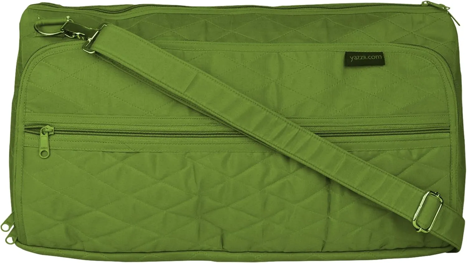 Yazzii Premium Knitting Bag & Yarn Storage Organizer – Yarn & Knitting Project Tote Bag - Yarn, Knitting Needles, Crochet & More Green