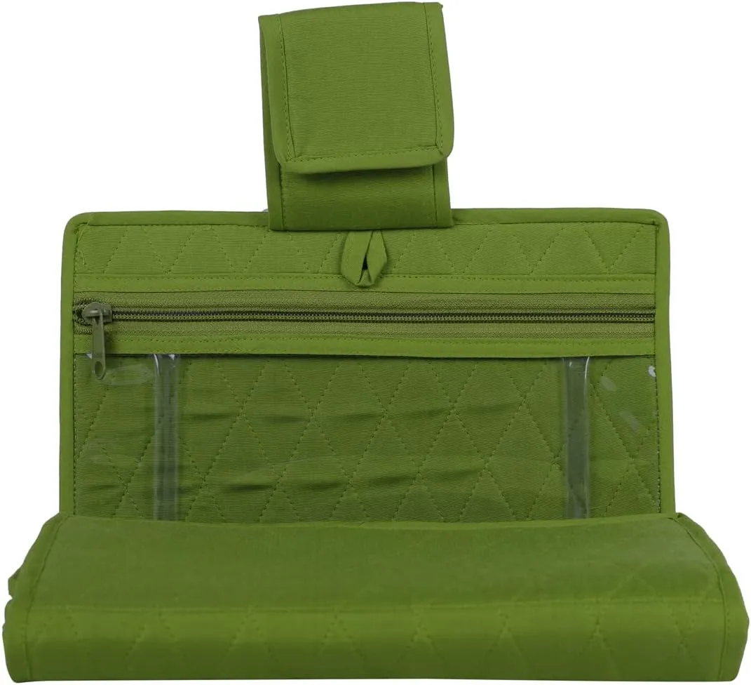 Yazzii Sewing Machine Feet Organizer Bag - Sewing Supply Organizer - Sewing Accessories Organizer with Pockets Green