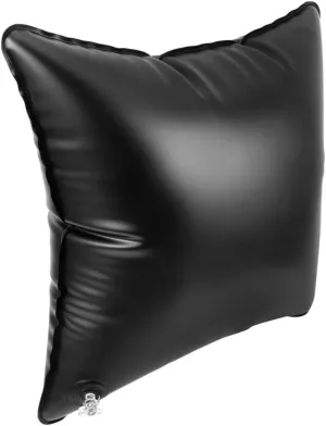 Zerodeko Ergonomic Design Inflatable Pillow Insert Car Camping Pillow Auto Seat Pillow Travel Pillow 50cm x 50cm Black